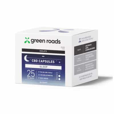 Green Roads CBD sleep capsules 750mg