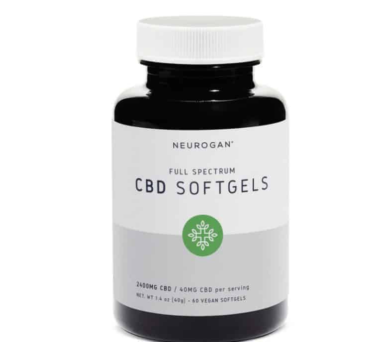 Neurogan CBD Capsules Full Spectrum 2400mg Element Earth CBD