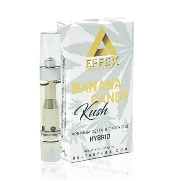 Delta Extrax Banana Candy Delta 8 THC Vape Cartridge 1 Gram