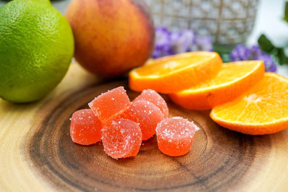 strawberry Delta 8 THC Gummies