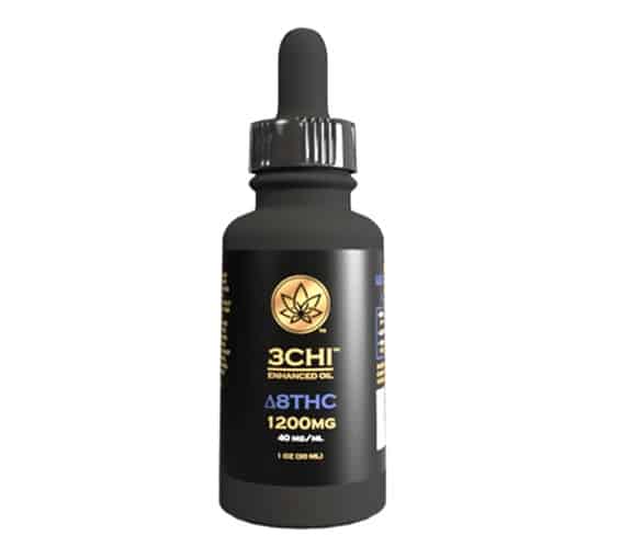 3Chi Delta 8 THC Tincture Drops 600mg / 1200mg – 30mL