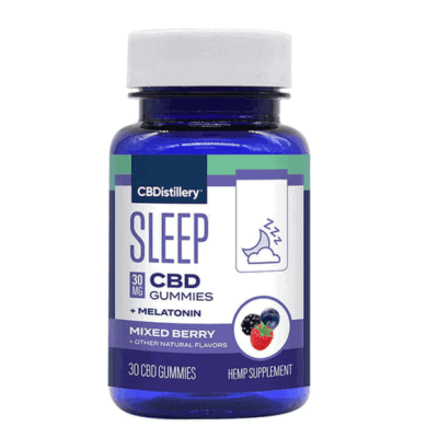 cbdistillery night time gummies melatonin