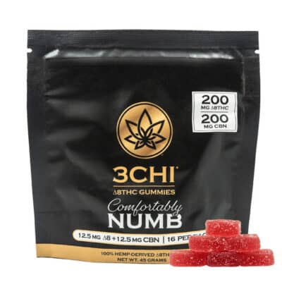 3Chi Comfortably Numb Gummies 400mg