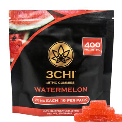 3Chi Gummies Watermelon Delta 8 THC 400mg