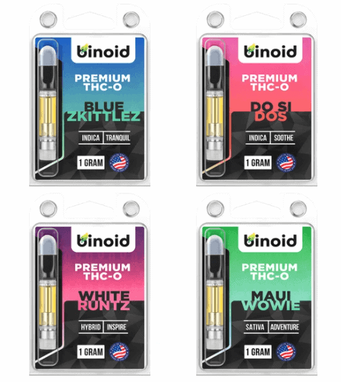 THC-O Vape Cartridges For Sale - Super Harlequin - Buy THCO Vape Carts –  Binoid