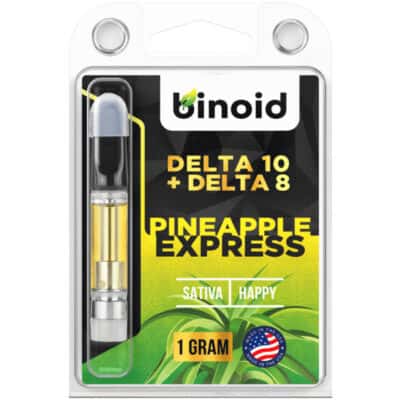 Binoid Delta 10 THC Vape Cartridges - Pineapple Express