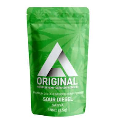 Delta Effex Sour Diesel Delta 8 THC Flower Pack