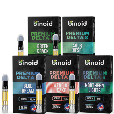 Binoid Delta 8 THC Vape Cartridges for sale online