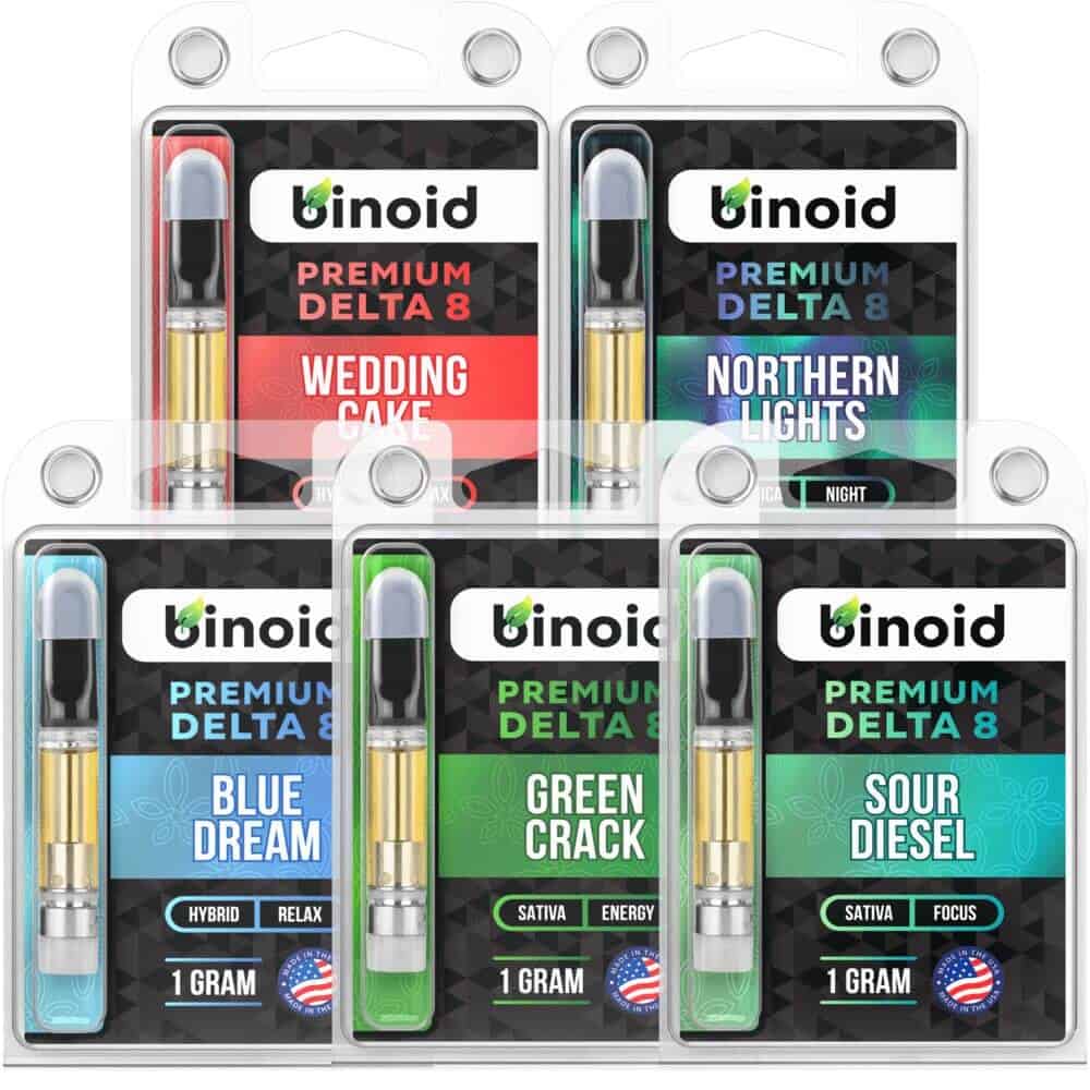 Binoid Delta 8 vape carts online for sale cheapest free shipping