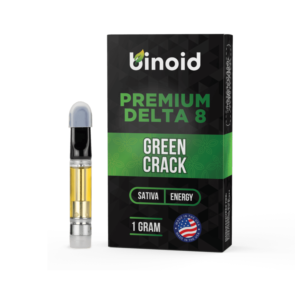 Binoid Green Crack Delta 8 THC Vape Cart