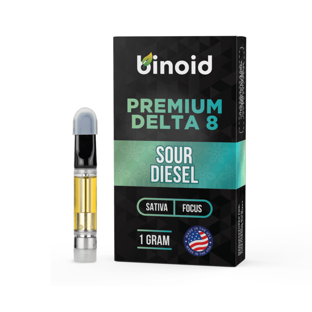 Binoid Sour Diesel Delta 8 THC Vape Cart