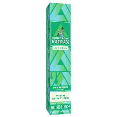 Delta Extrax Honey Root Extrax Thin Mint OG Hybrid HHC HHCo HHCp
