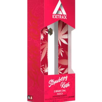 Delta Extrax Lights Out Sugar Kush Disposable 2 gram vape disposable