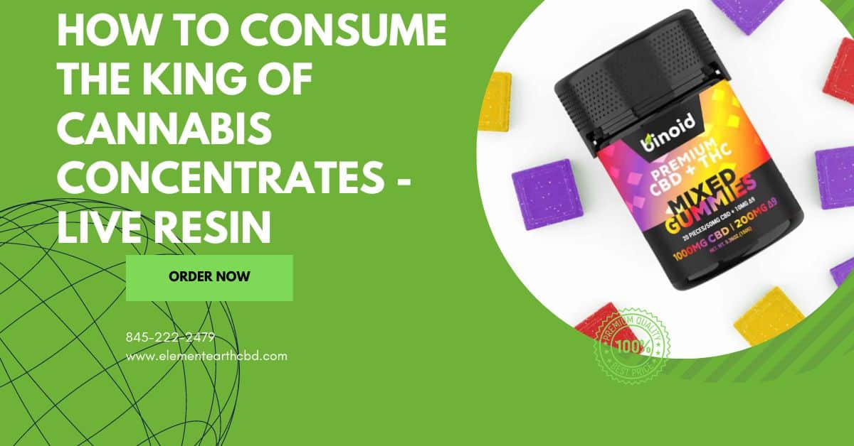 How to Eat the King of Cannabis Concentrates – Live Resin
