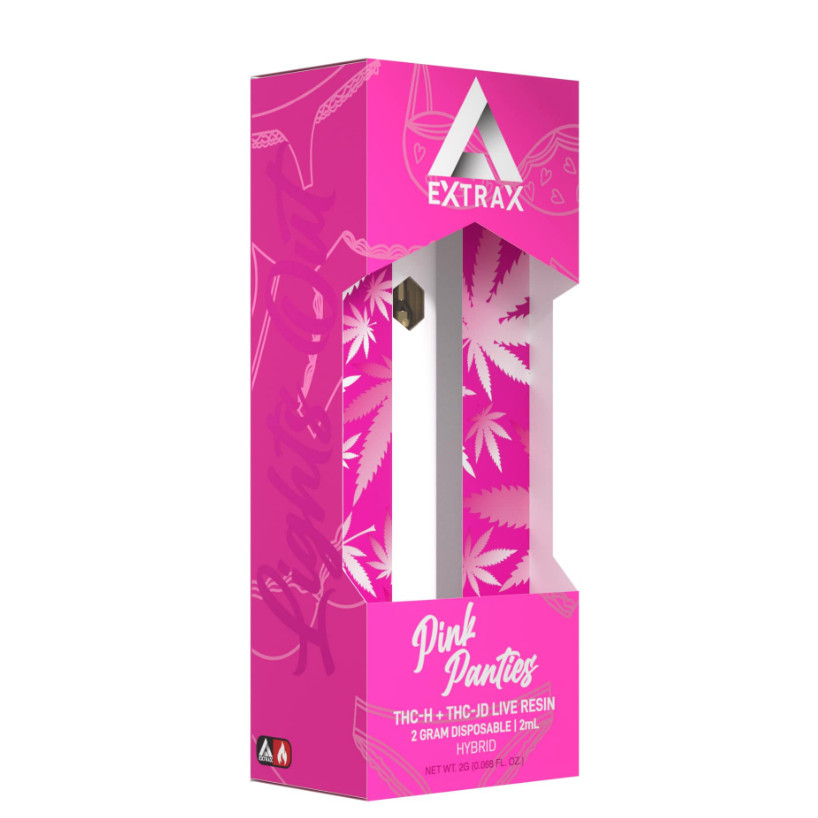 Delta Extrax Pink Panties Disposable THCh THCjd – 2G