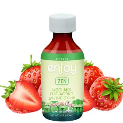 Hybrid Syrup Delta 9 Zen Strawberry