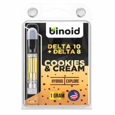 binoid delta 10 thc cookies n cream vape cart