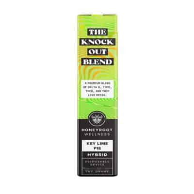 honeyroot knock out key lime pie disposable 2 grams new buy online