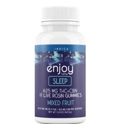 THC CBN gummies Sleep edibles potent