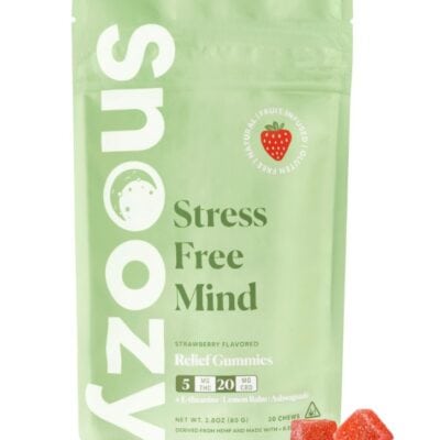 Snoozy Stress Free thc gummies